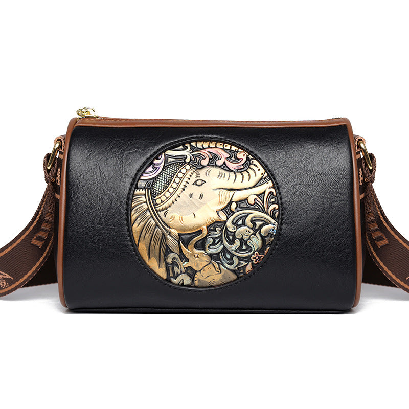 Vintage Floral Crossbody Bag