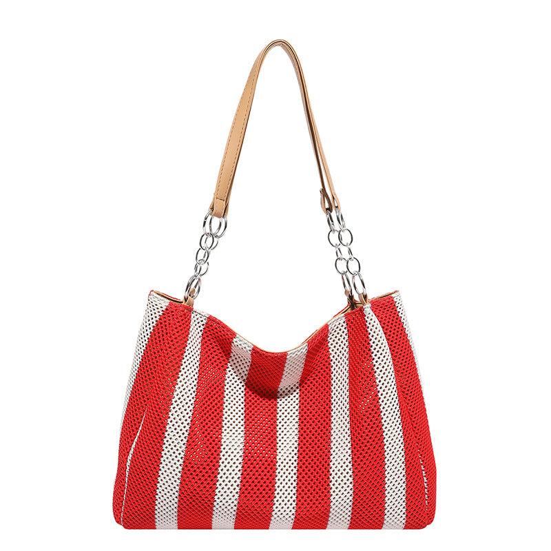 Candy Cane Chic Shoulder Bag