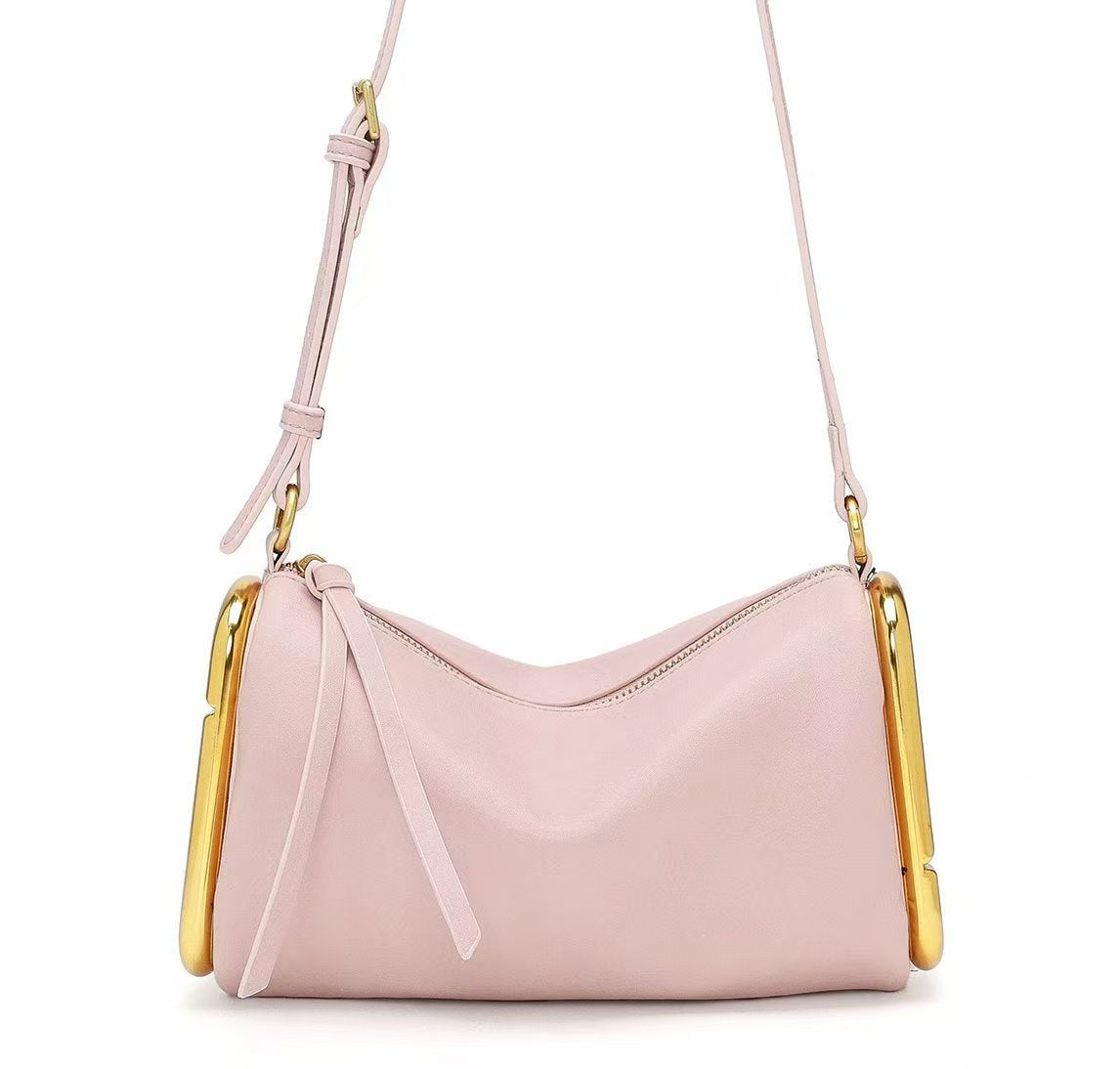 Soft Leather Tassel Shoulder Bag