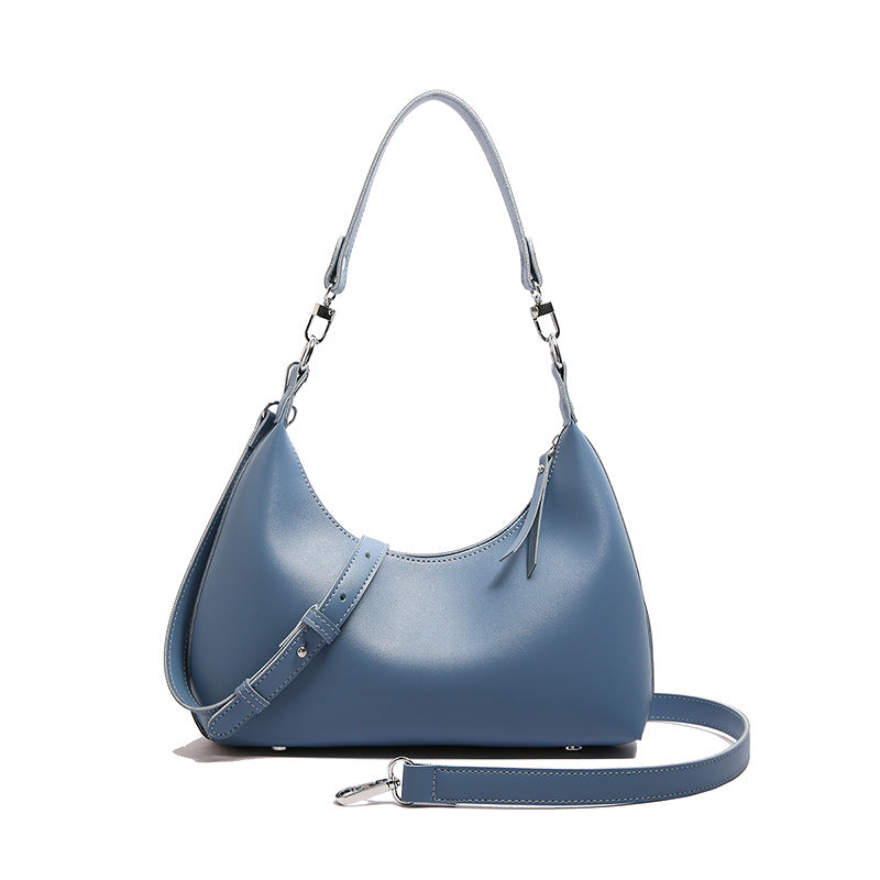 French Style Crescent Shoulder Bag