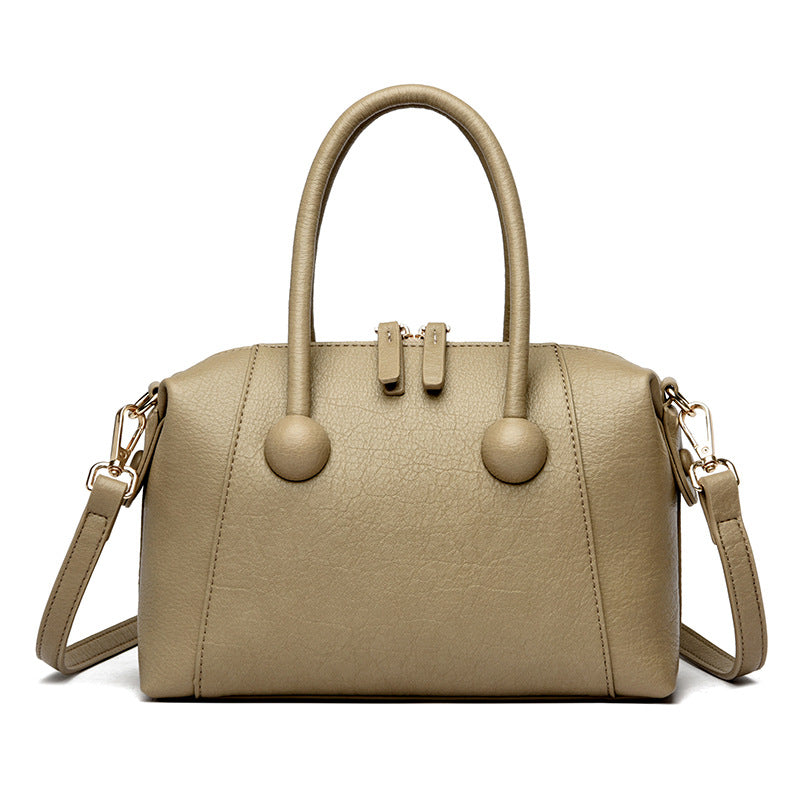 Luxe Soft High-End Leather Pillow Handbag