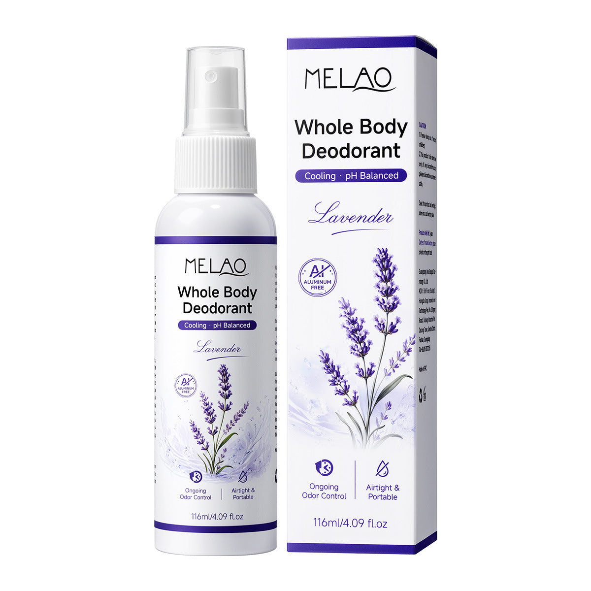 Lavender Whole Body Deodorant Spray