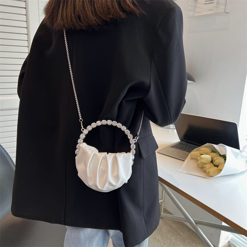 Luxury Embellished Cloud Mini Bag