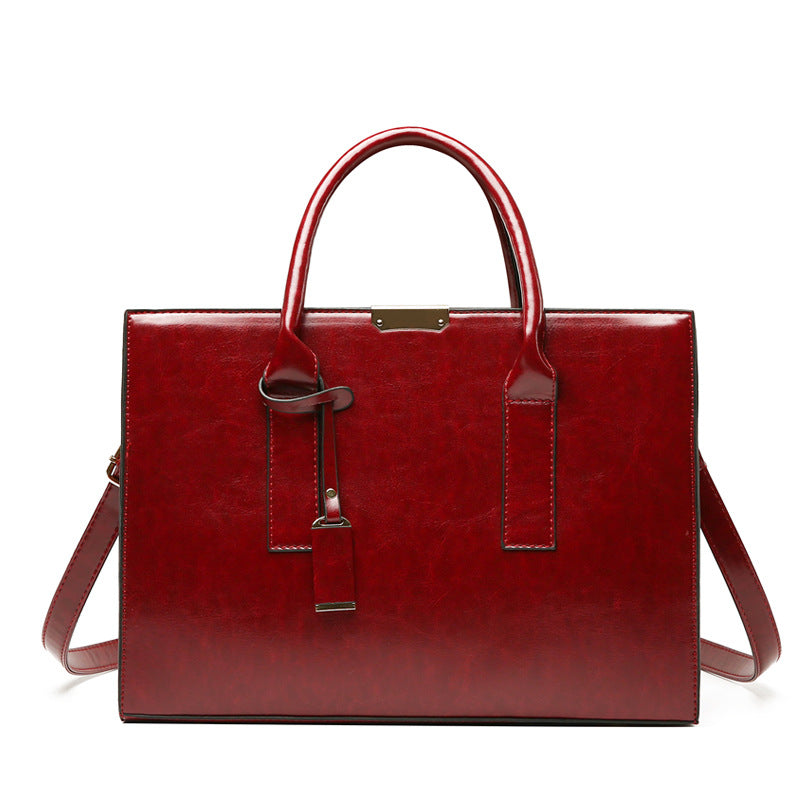 Elegant Dual Compartment Mother And Child Handbag