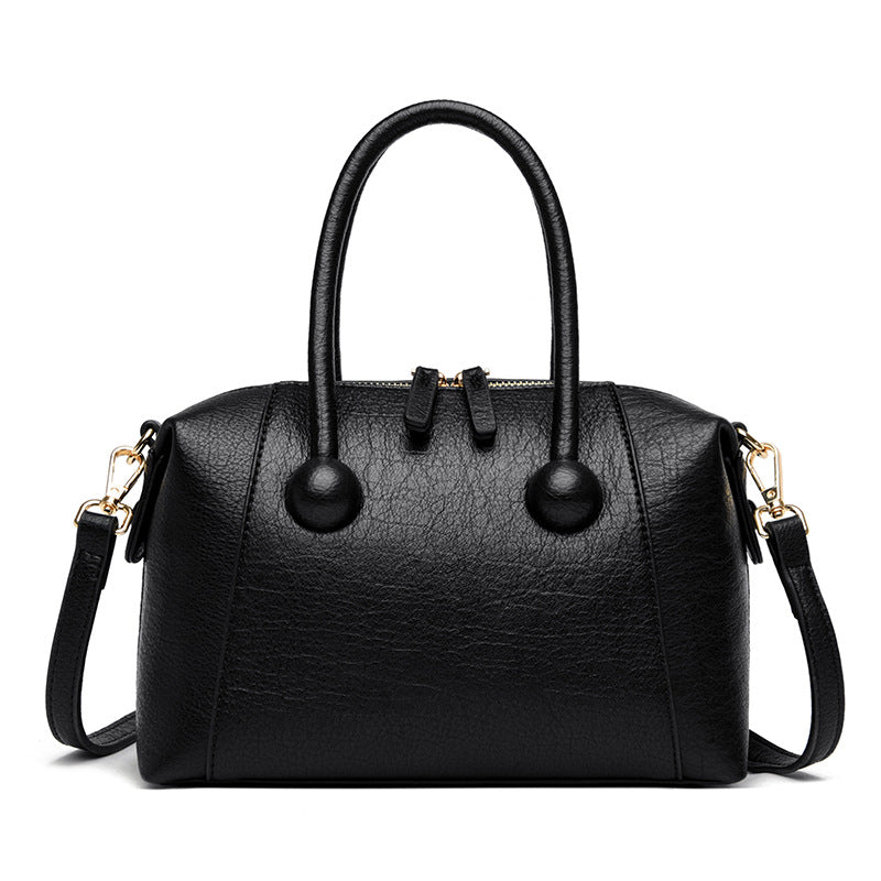 Luxe Soft High-End Leather Pillow Handbag