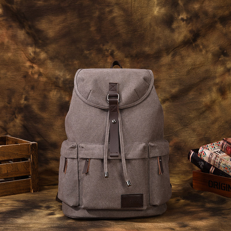 Retro Canvas Men’s Travel Backpack