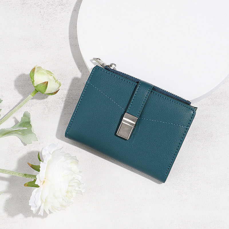 SecureCharm Women’s Compact Wallet
