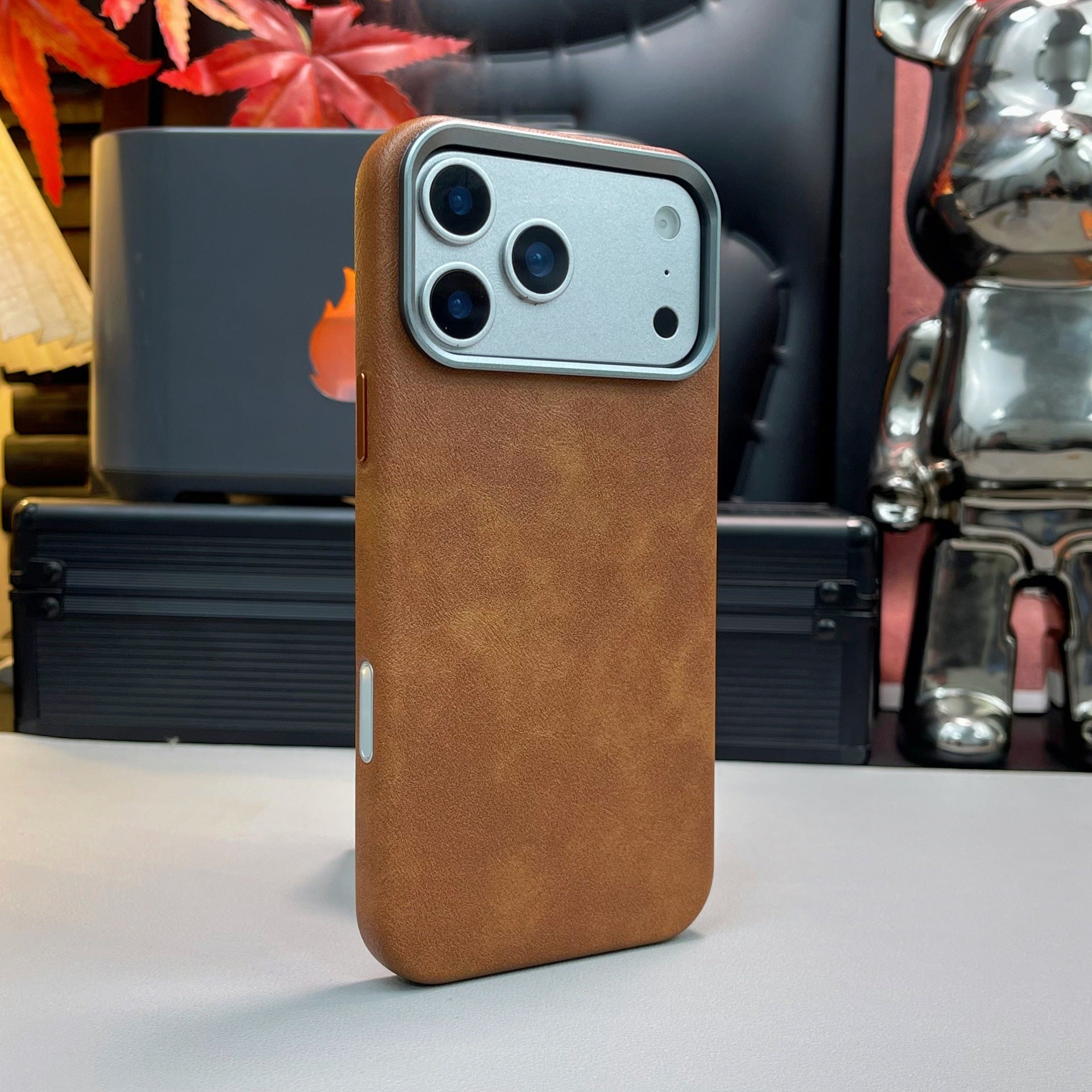 Bravon Retro Leather MagSafe Case