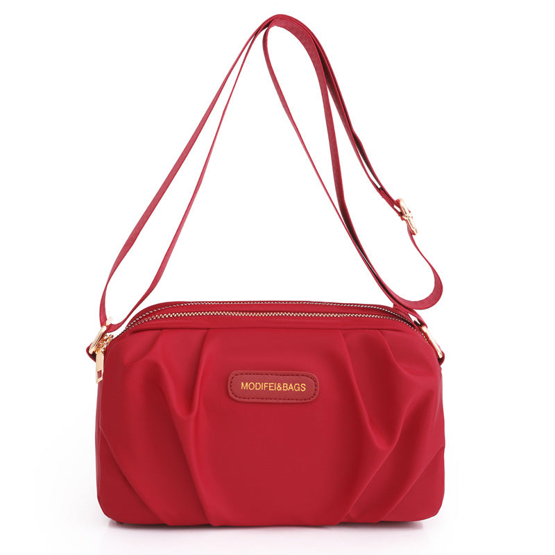 Cross-Border Nylon Fabric Crossbody Bag