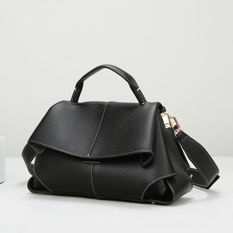 Envelope Style Contour Crossbody Bag