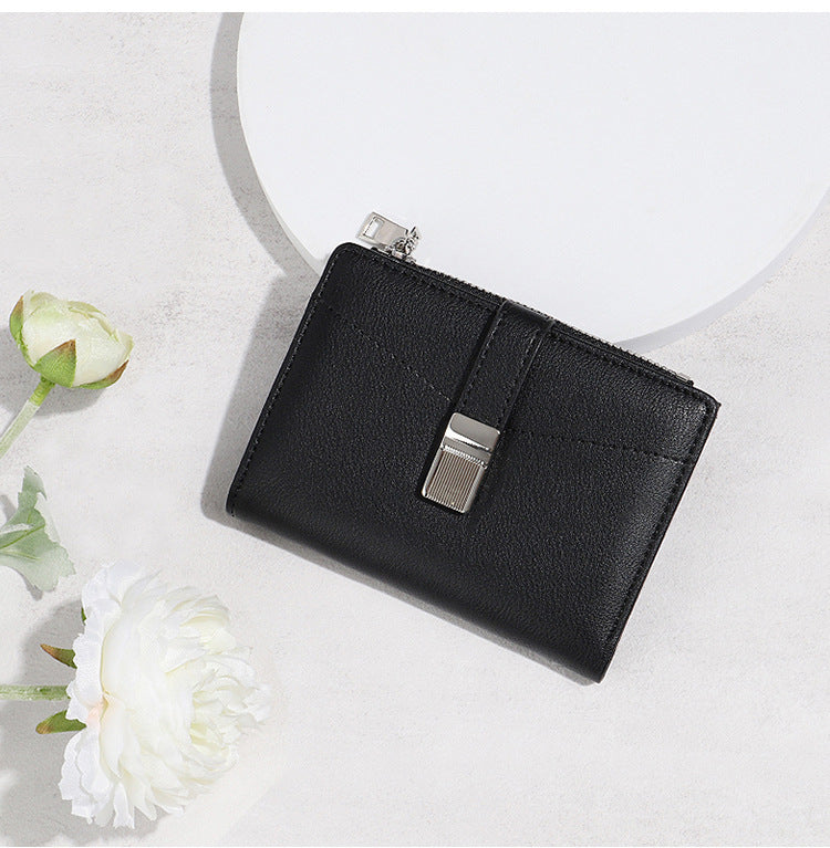 SecureCharm Women’s Compact Wallet