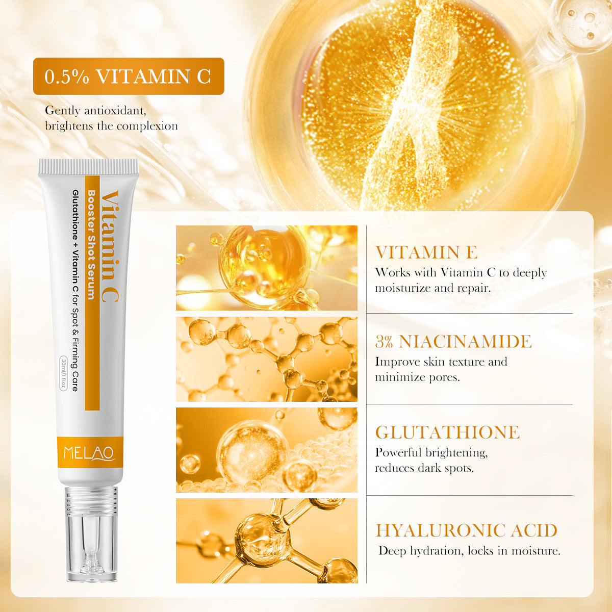 Vitamin C Glutathione Brightening Booster Serum