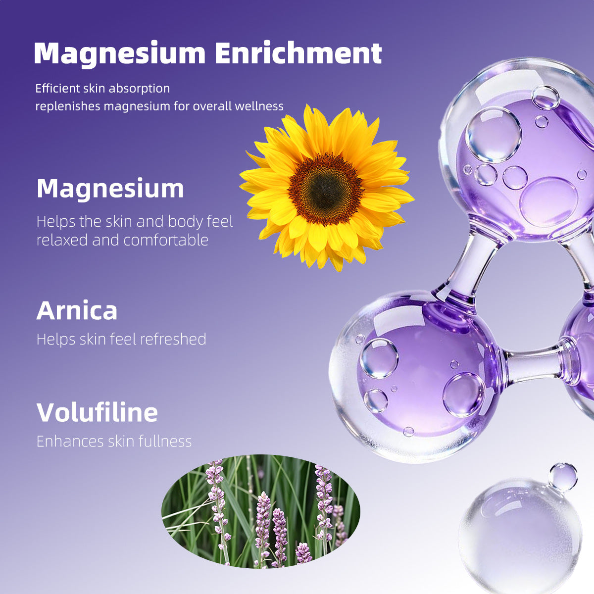 Lavender Magnesium Arnica Body Cream
