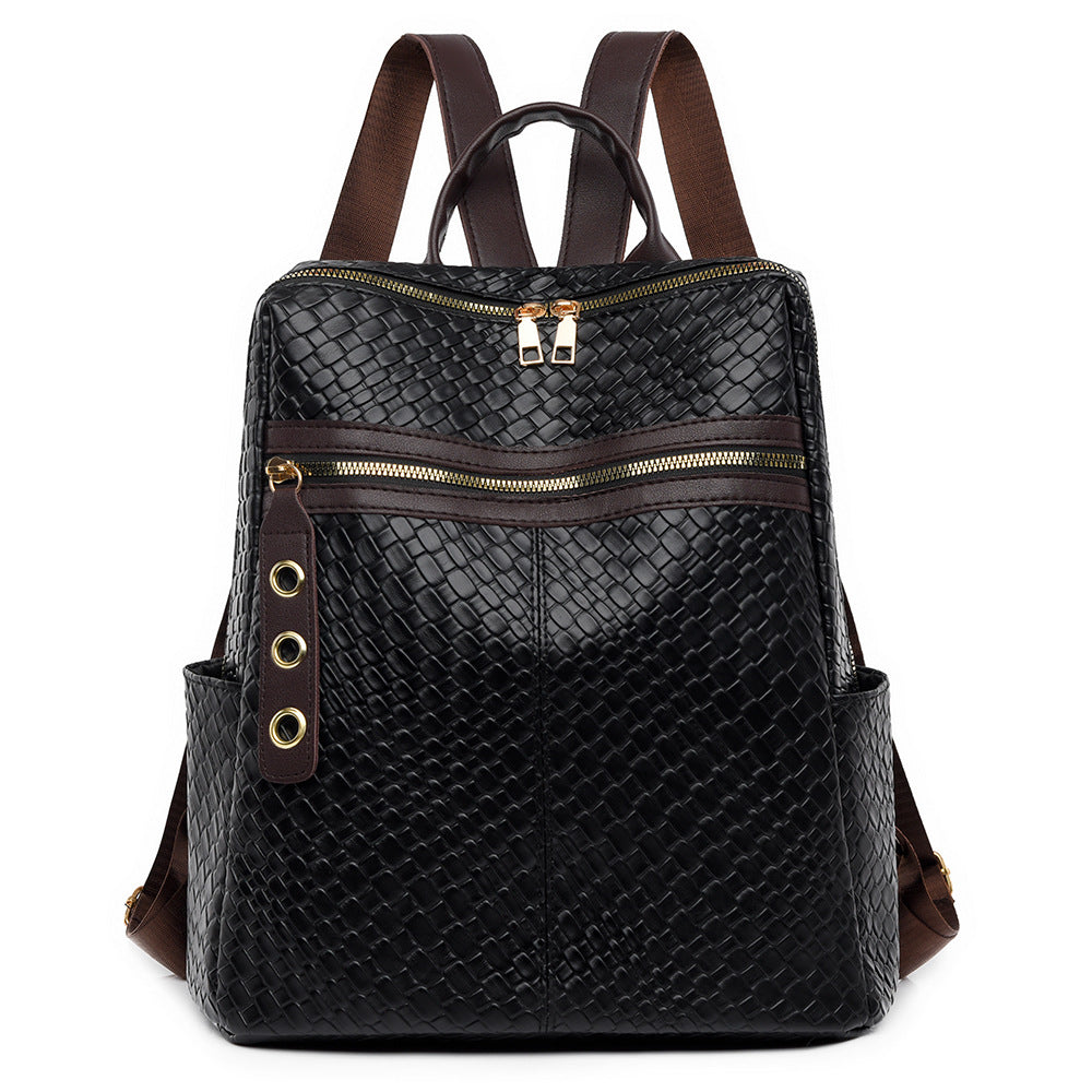 Luxe Weave Backpack