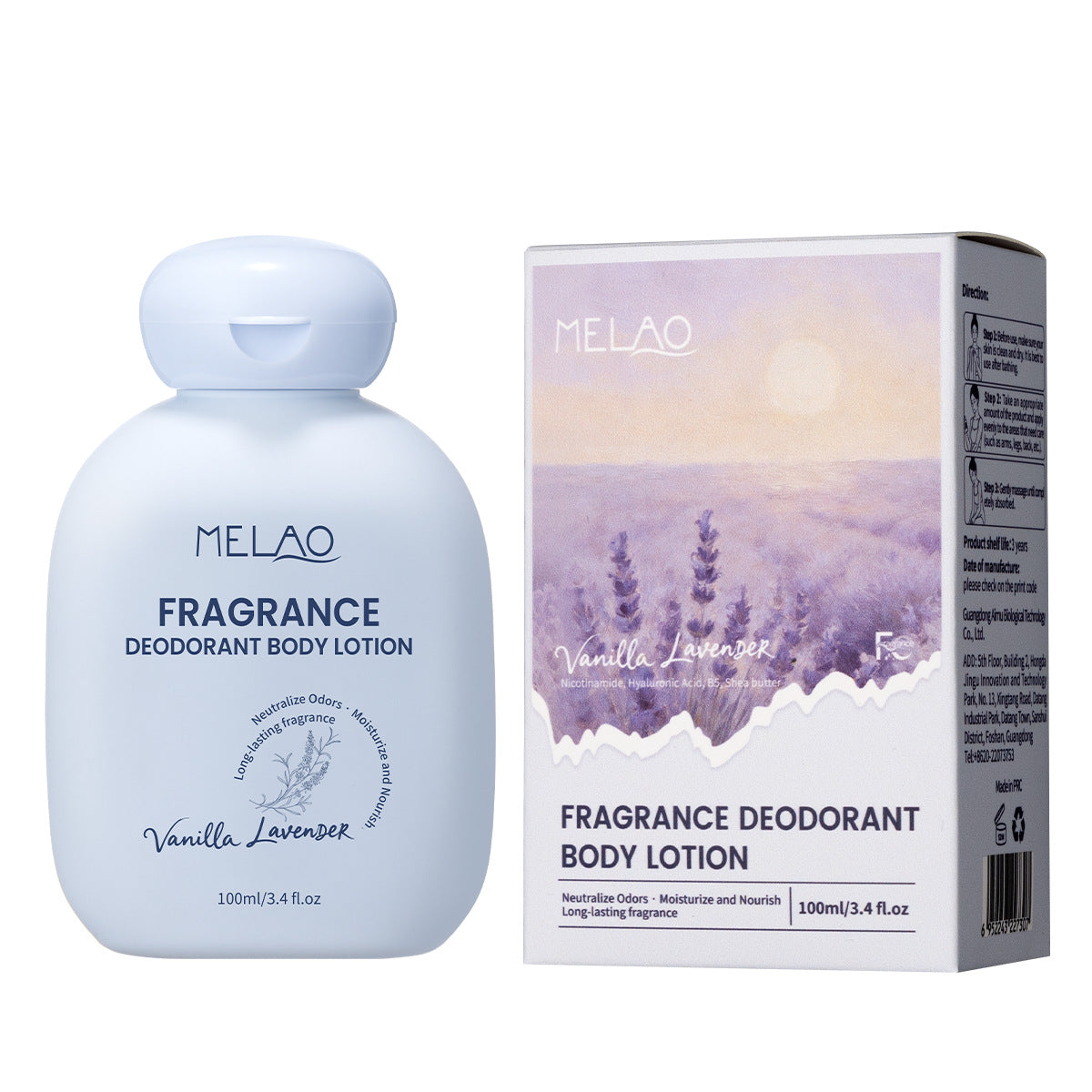 Fragrance Deodorant Body Lotion