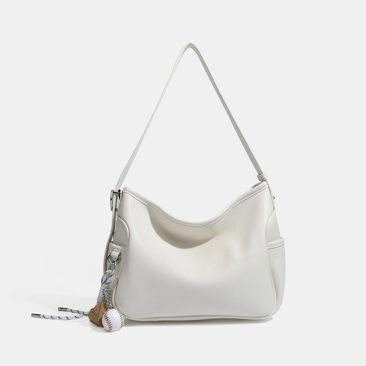 Minimal Curve Hobo Handbag