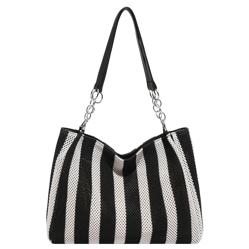 Candy Cane Chic Shoulder Bag