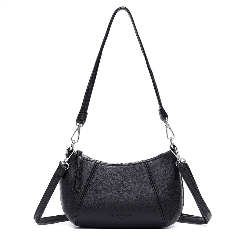 Cavora Soft Leather Shoulder Bag