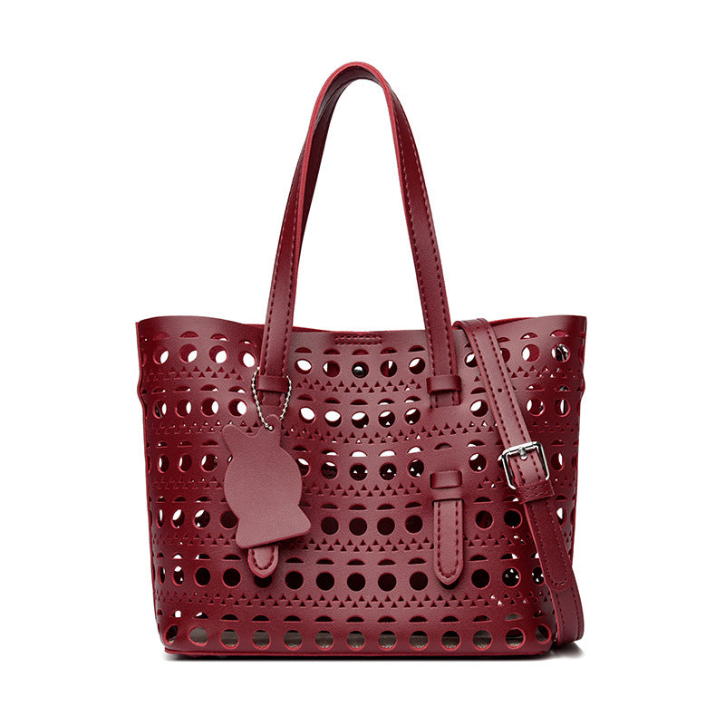 Luxe Cutwork Tote Bag