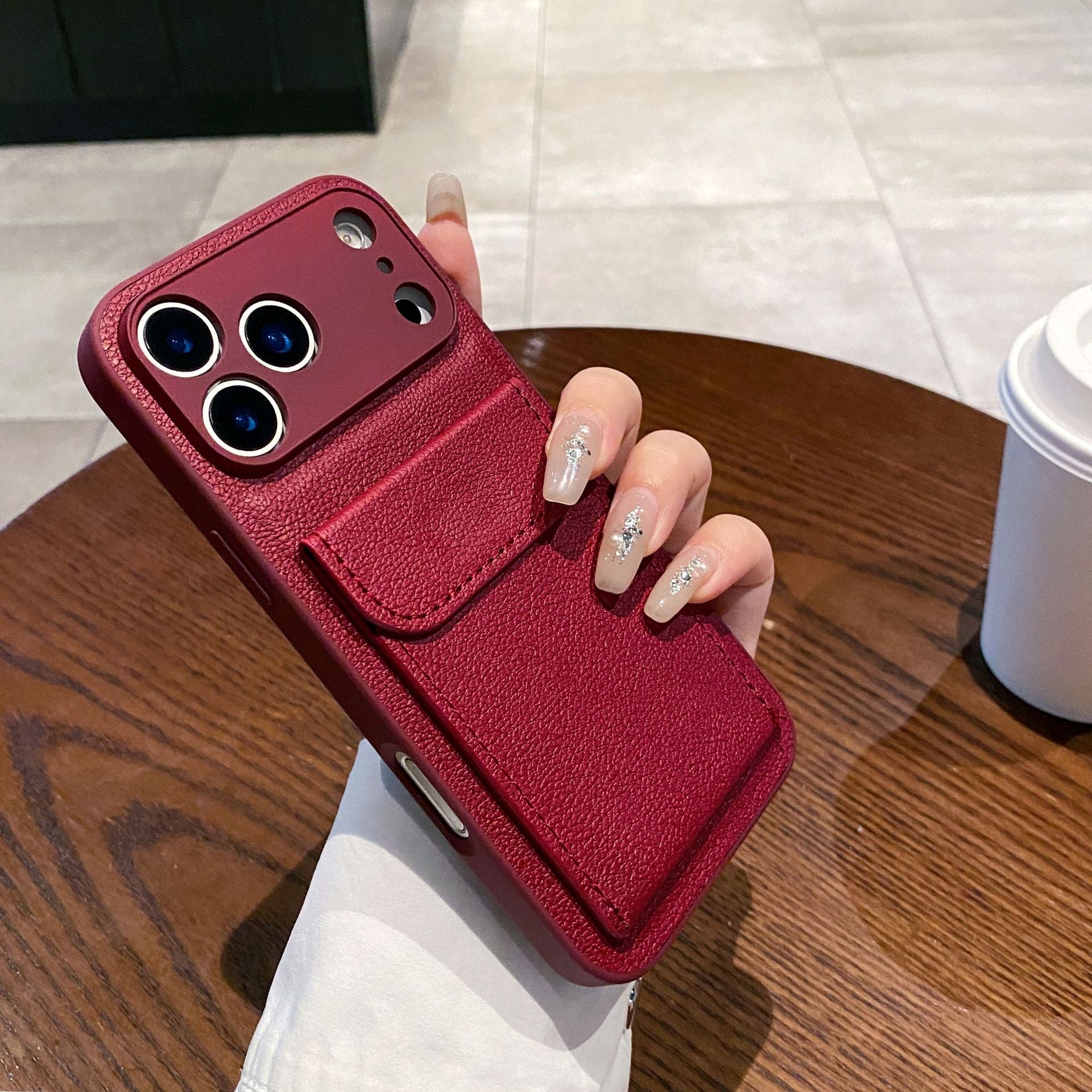 Luxe Pocket Card Holder iPhone Case