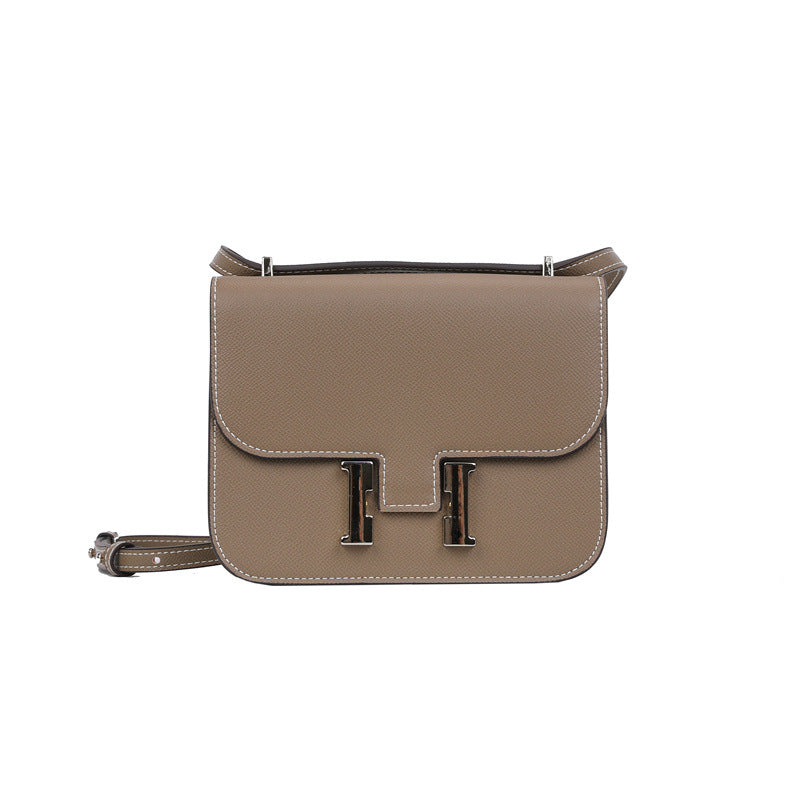 Monroe H-Buckle Shoulder Bag
