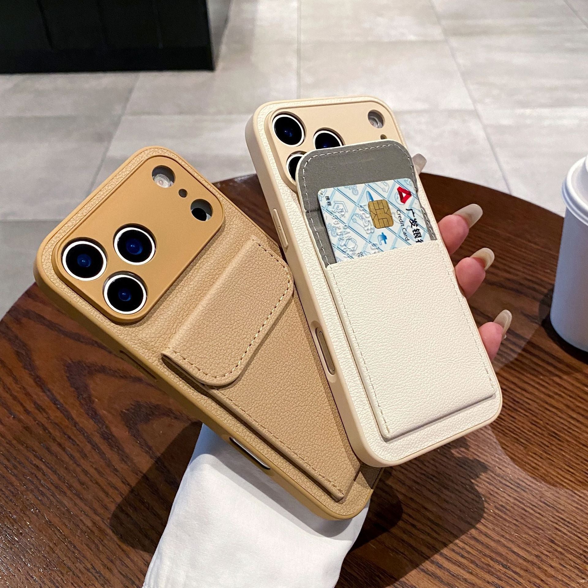 Luxe Pocket Card Holder iPhone Case