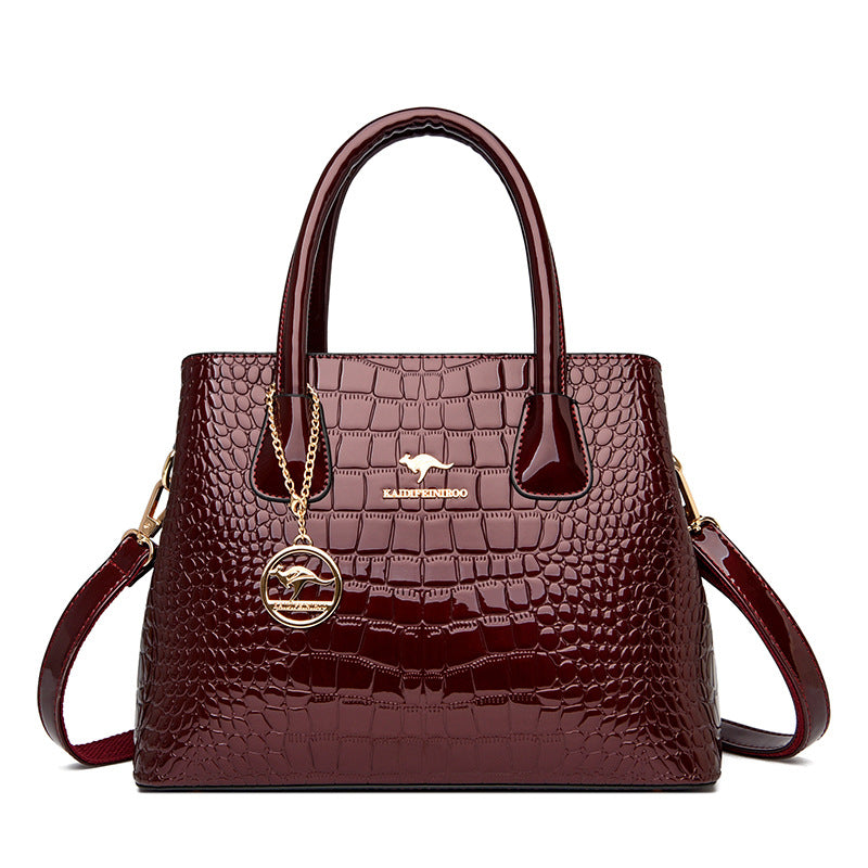 Patent Leather Glimmer Women's Handbag