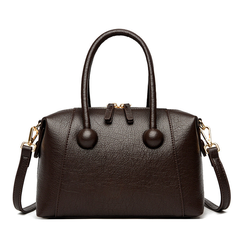 Luxe Soft High-End Leather Pillow Handbag