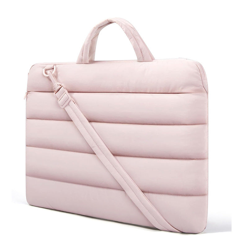 Fluffy Laptop Bag With Adjustable Strap