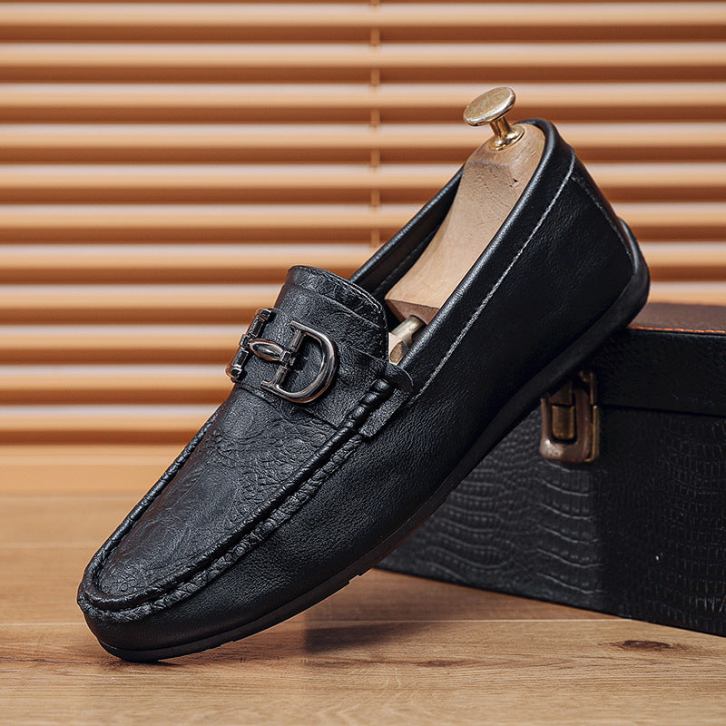 Men’s Business Casual Leather Loafers