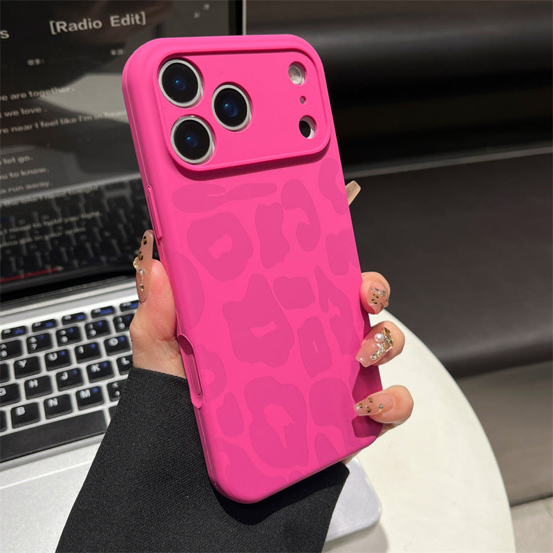 LuxePaw Silicone Leopard Magnetic iPhone Case