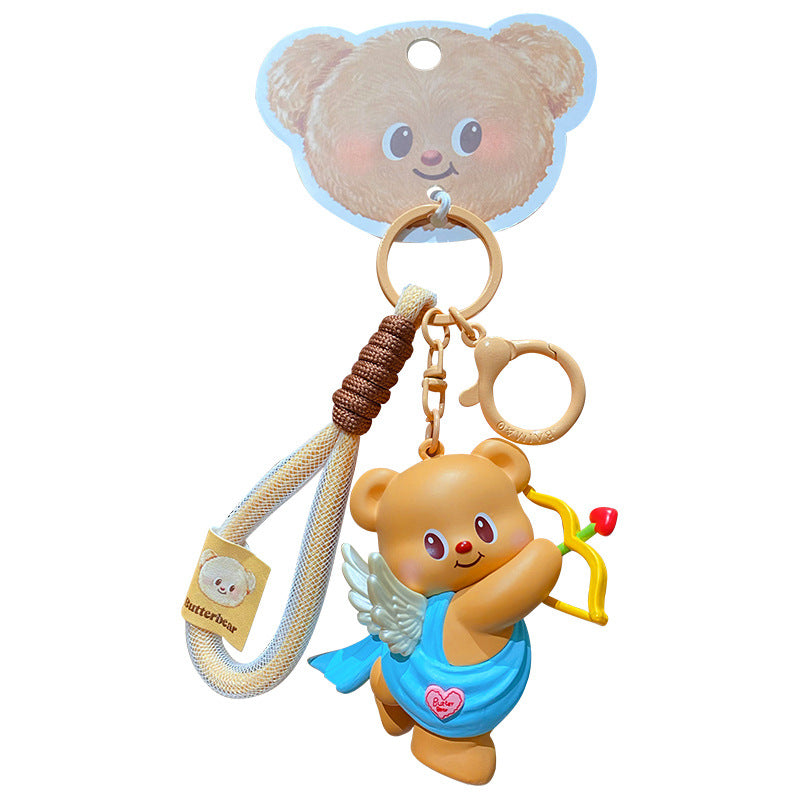 Butter Bear Keychain