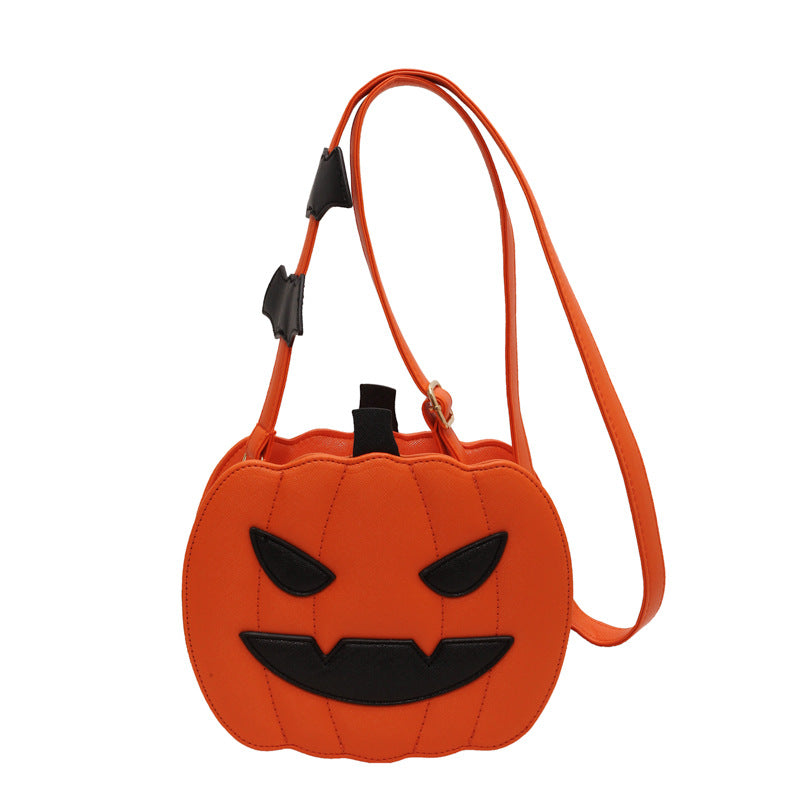 Quirky Pumpkin Women’s Halloween Shoulder Bag