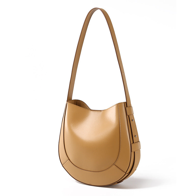 Elegance Genuine Leather Craft Shoulder Bag