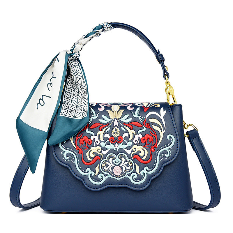 Vintage Embroidered High-End Women’s Handbag
