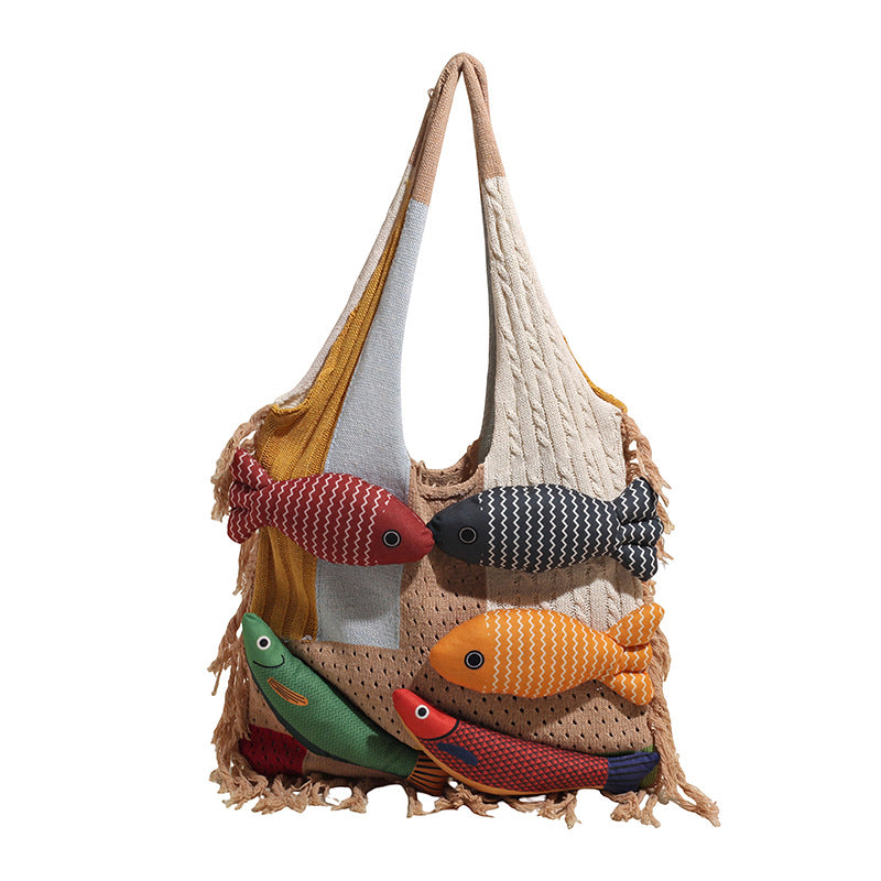 Harbor Knit Shoulder Bag