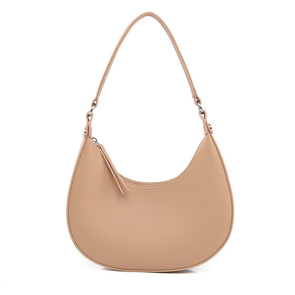 Minimal Curve Shoulder Bag