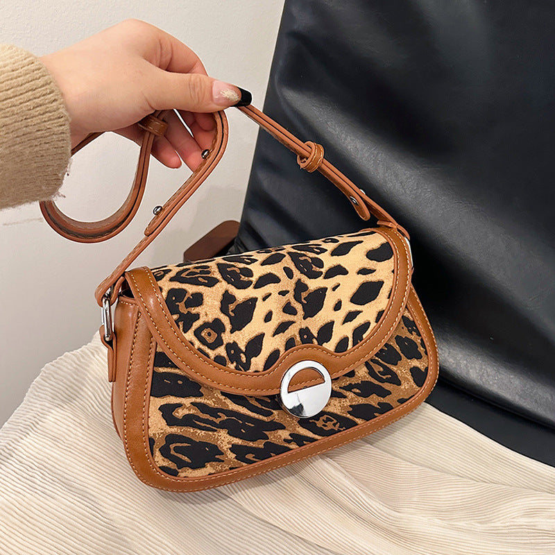 Leopard Luxe Shoulder Bag