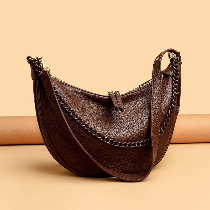 Modern Chain Style Shoulder Bag