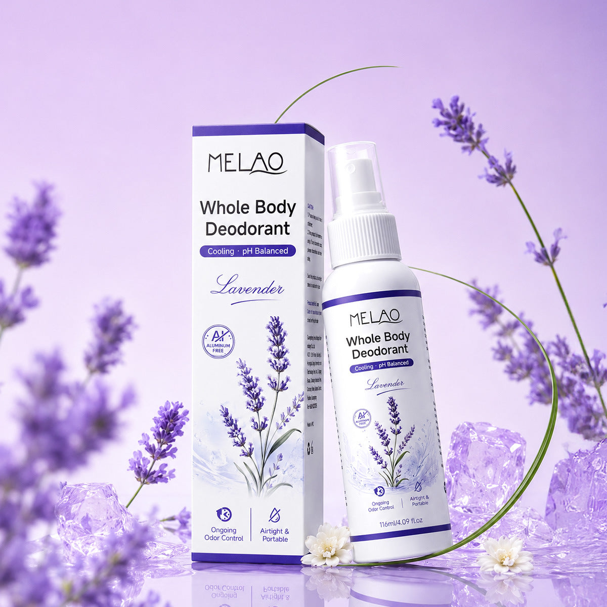 Lavender Whole Body Deodorant Spray