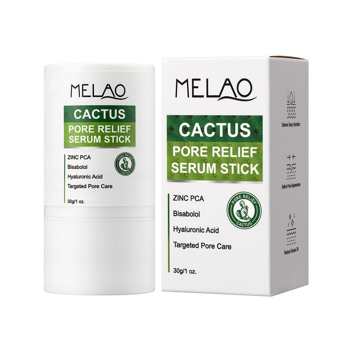 Cactus Pore Relief Cooling Serum Stick