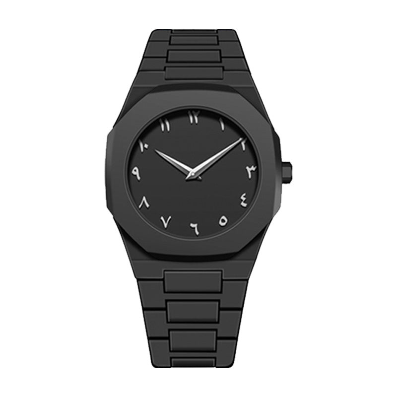 Arabic Dial Plastic Waterproof Luxury Men’s Watch