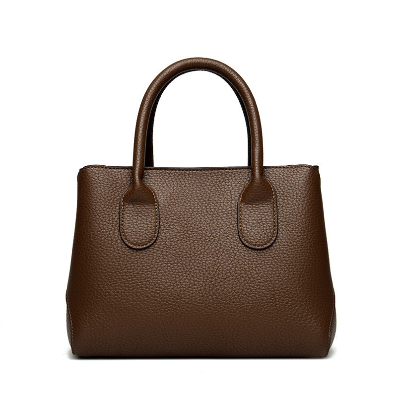 Retro Large Capacity Commuter Handbag for Women