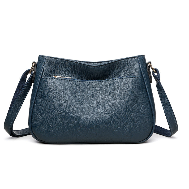Elegant Embossed Crossbody Bag