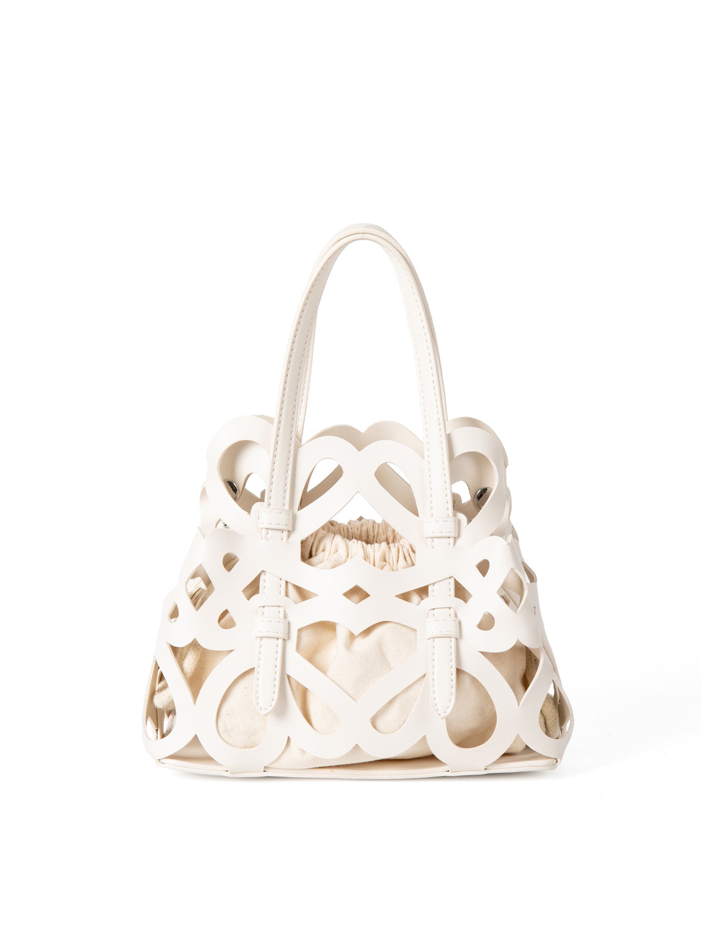 Solvera Hollow Basket Handbag
