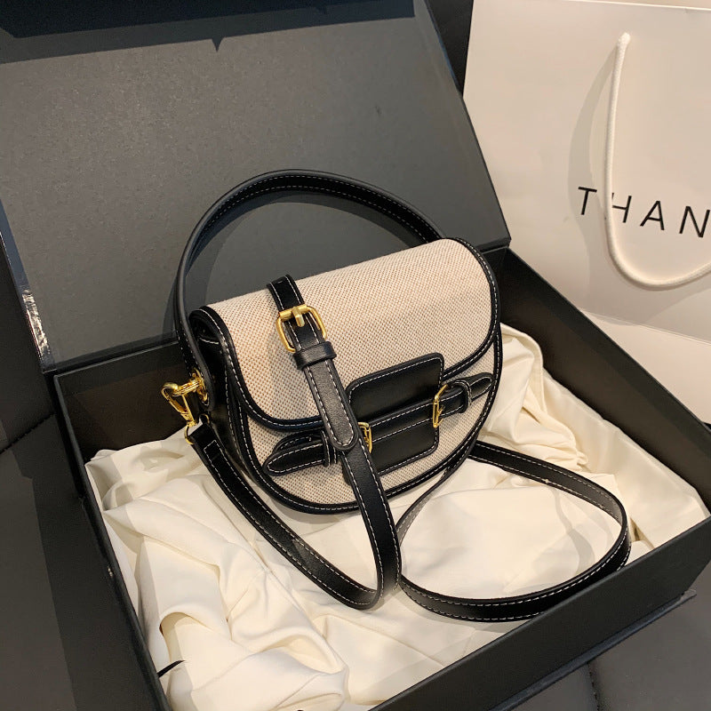 Sable Patchwork Elegance Handbag
