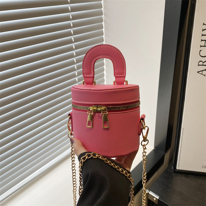 Mini Cylinder Vanity Handbag
