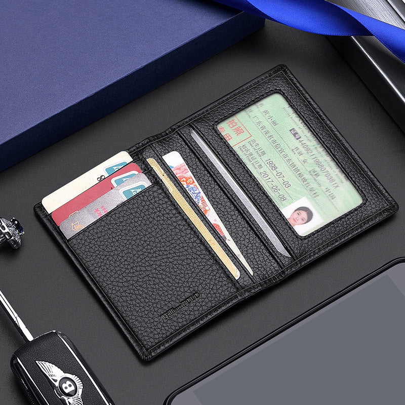 Men’s Genuine Leather Multi Card Holder Wallet