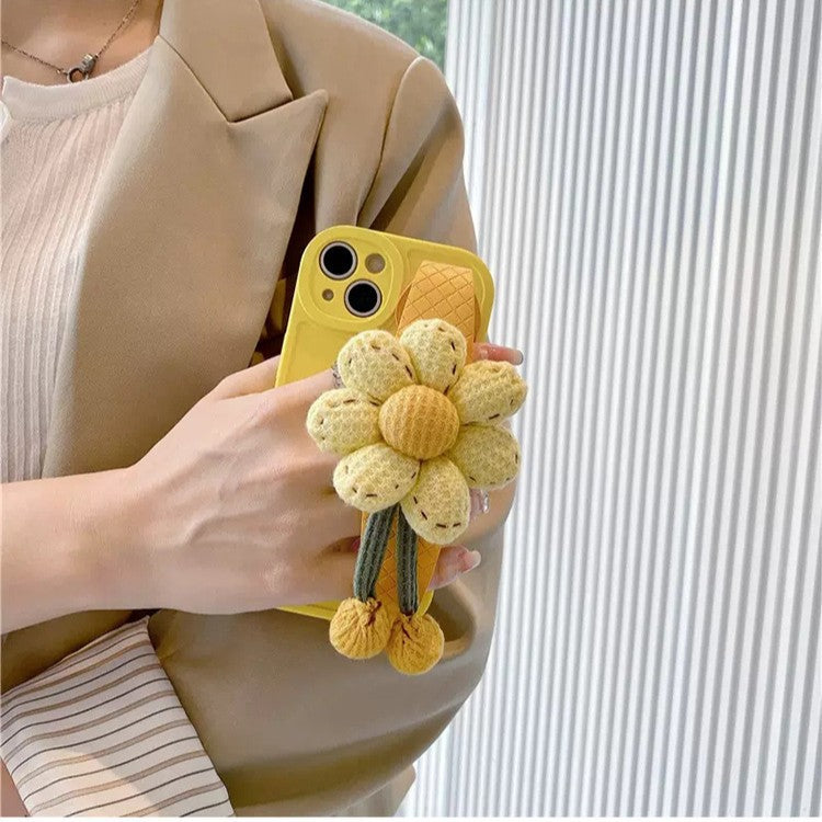 Flora Charm Wristband iPhone Case