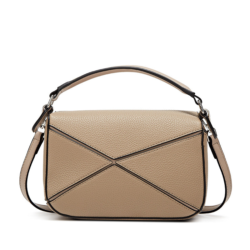 Arden Geometric Panel Structured Handbag